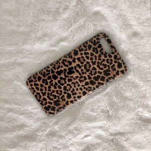 Cheetah print I phone 8+ case